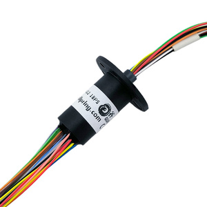 Flens Sleepring 2a Stroom 360 Rotatie Elektrische Connector Od12.4 Multi-Way Geleidende <span class=keywords><strong>Ring</strong></span> Met Dop Sleepring - Product Image 2