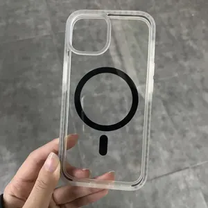 Echo-tec晶莹剔透防震修身防刮擦耐用TPU TPE PC后盖保护手机壳，适用于iPhone外壳