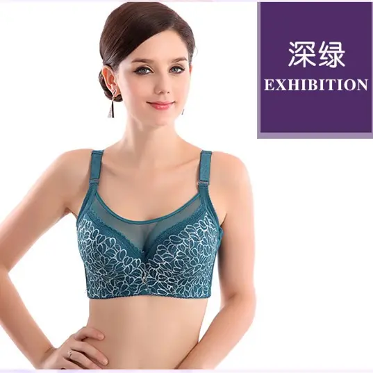 सेक्सी Bralette बड़ा आकार फीता अंडरवियर धक्का ब्रा Intimates B0032 महिला वायर्ड ब्रा