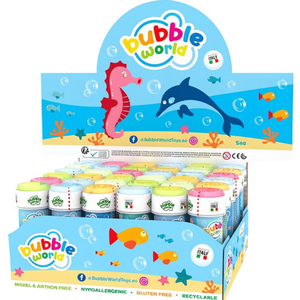 Bubble World Cavalluccio marino che soffia bolle 60 ml Giocattolo a tema marino - Product Image 2
