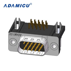 Connecteurs automobiles-Carte PCB à angle droit D <span class=keywords><strong>Sub</strong></span> Male DB 15 Terminal - Product Image 2
