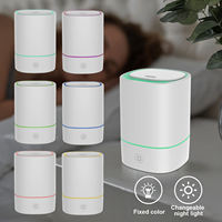 Mini humidificateur USB coloré et élégant pour bureau, alimenté par USB-C, petit diffuseur d'huiles essentielles pour voiture et bureau