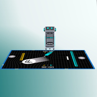 Jeu interactif de projecteur de plancher pour l'amusement d'intérieur équipement de publicité d'écran de projecteur de plancher de mur en hausse