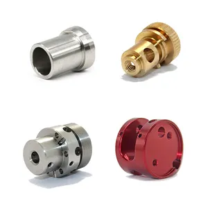 OEM nhà máy trực tiếp giá tùy chỉnh các bộ phận công nghiệp nhôm Brass Anodizing CNC gia công thiết lập dịch vụ CNC Lathe các bộ phận máy