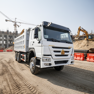 Camión Volquete Pesado HOWO TX 6x4 Diésel Euro3 en Oferta, con Motor Original, 371kw, 12 Neumáticos, Dirección Izquierda, Capacidad de Carga de 42 Toneladas - Product Image 1