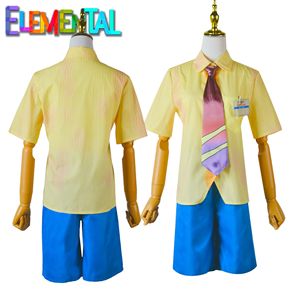 Disfraz de Cosplay de la Ciudad de los Elementos Locos de la Película Animada para el Día del Niño, Traje de Cosplay de Cosember Fire Wade, Traje Largo para Saltar en el <span class=keywords><strong>Agua</strong></span> - Product Image 4