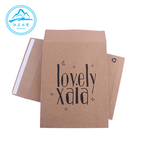 A4-Sized personnalisés de haute qualité 2 mil sacs postaux en papier kraft impression de logo enveloppes de <span class=keywords><strong>facture</strong></span> blanches de qualité supérieure pour <span class=keywords><strong>TVA</strong></span> express - Product Image 1