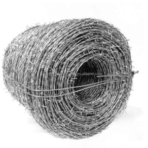 <span class=keywords><strong>Rouleau</strong></span> <span class=keywords><strong>de</strong></span> fil <span class=keywords><strong>barbelé</strong></span> 50m 100m pour l'installation <span class=keywords><strong>de</strong></span> clôtures et l'agriculture - Product Image 2
