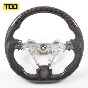 พวงมาลัยคาร์บอนไฟเบอร์แท้ TDD สำหรับรถยนต์โตโยต้าวิช ปี 2010 2011 2012 2013 - Product Image 5