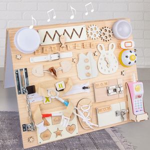 Tablero Sensorial Montessori, Juguete de Aprendizaje Versátil para Niños Pequeños | Seguro, educativo e interactivo - Product Image 1