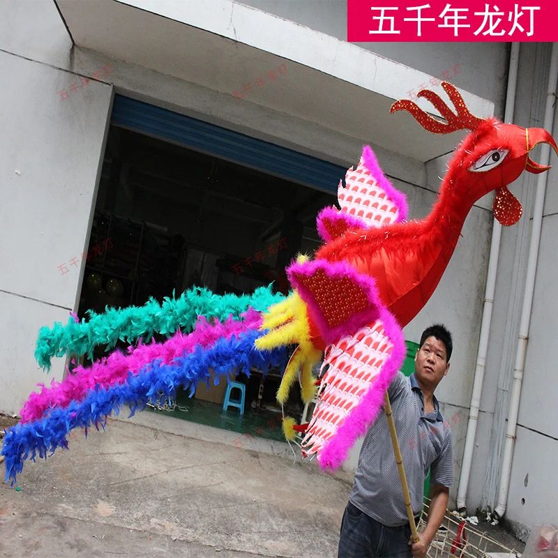 Chinese New Year LED Phoenix Dance Costume - Dragon & Lion