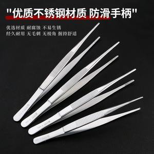 Pinzas Quirúrgicas Lommecin de Acero Inoxidable con Punta Fina Dentada para Uso Dental y Oftálmico, 12.5 cm, Instrumento Manual - Product Image 3