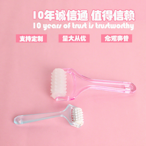 Masajeadores de Rodillos de Plástico Rosa y Azul con Cabezales Tipo Aguja, Multifuncionales para Cuello, Espalda, Cintura, Piernas y Pies, Suministros del Fabricante - Product Image 1