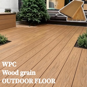 Tarima de WPC Impermeable y Antideslizante para Exteriores, Tarima Compuesta Resistente a los Rayos UV para Jardín, <span class=keywords><strong>Patio</strong></span> y Exteriores, <span class=keywords><strong>Suelo</strong></span> de Madera Sintética para Exteriores - Product Image 1