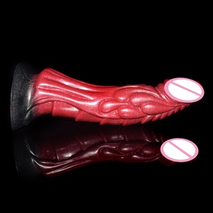 2021 FAAK NEW Sex Toy Dragon Monster <b>Dildo</b> Consoladores Silicona Juguetes Eroticos Penis Gorgeous Scarlett Color <b>Dildo</b> - Product Image 5