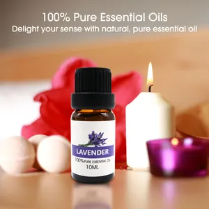 Organic Aromatherapy Essential Oils Gift Set Top 8 100% Pure - Peppermint Lavender Eucalyptus Tea Tree Lemongrass