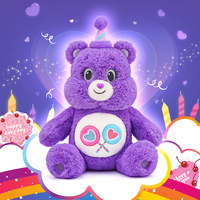 Ours arc-en-ciel authentique de l'usine source, peluche super douce avec doublure en maille, jouet poupée 31cm-50cm, cadeau anti-stress pour filles