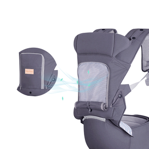 2024 vente chaude <span class=keywords><strong>porte</strong></span>-bébé siège de hanche transporteur <span class=keywords><strong>9</strong></span> en 1 coton respirant fonctionnel adapté à la mère père - Product Image 4