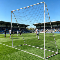 But de football en fer robuste Vance Sports avec cadre durable, montage facile et performance toutes saisons pour une utilisation en intérieur/extérieur