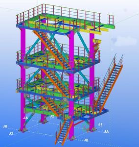 Đúc sẵn Miễn phí thiết kế xây dựng prefab kết cấu thép kim loại cửa hàng nhà kho xây dựng - Product Image 4