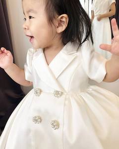 Abito da Principessa <span class=keywords><strong>per</strong></span> Bambina in Filato Peloso con Fiori <span class=keywords><strong>Compleanno</strong></span> Bambina Coordinato Madre-<span class=keywords><strong>Figlia</strong></span> - Product Image 4