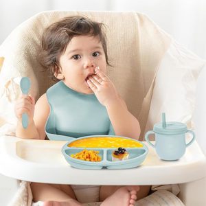 Juego de Alimentación de Silicona para Bebés, Libre de BPA, de Grado Alimenticio, con Logotipo Personalizado, Precio de Fábrica, para Productos de Marca para Bebés - Product Image 5
