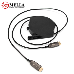 Enrollador de Cable Retráctil Automático Mella SJTW con Bloqueo, Cable de Extensión Anti-Enredos para Uso Doméstico 110V-250V, Plástico ABS Ignífugo - Product Image 3