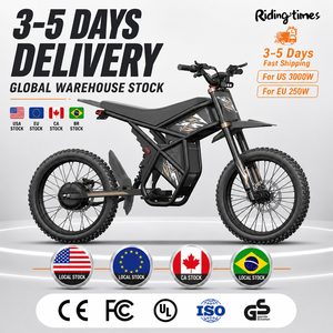Bicicleta Eléctrica de Montaña Ridingtimes GT73 PRO, Neumáticos Anchos, Todoterreno, para Adultos, Doble Suspensión, Frenos de Disco Hidráulicos, 60V e-MTB - Product Image 1