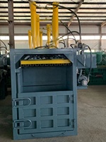 Presse à balles verticale hydraulique compacte haute pression certifiée CE pour papier usagé et carton