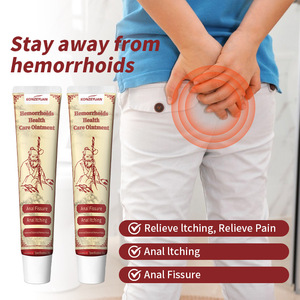 Crema Profesional a Base de Hierbas para el Cuidado de las <span class=keywords><strong>Hemorroides</strong></span>, Promueve la Curación, Reduce la Inflamación, Protege el Tejido Irritado, OEM - Product Image 1