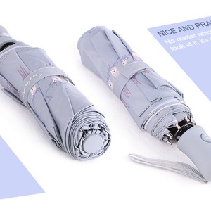 ร่มพับสามตอนคุณภาพสูง ขนาด 21/23/25 นิ้ว เปิด-ปิดอัตโนมัติ พกพาสะดวก ป้องกันแสงแดด - Product Image 1