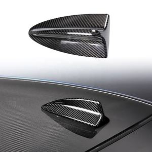 Pour <span class=keywords><strong>BMW</strong></span> <span class=keywords><strong>E90</strong></span> 07-12 couverture d'antenne en Fiber de carbone véritable garniture d'<span class=keywords><strong>aileron</strong></span> de <span class=keywords><strong>requin</strong></span> de toit accessoire extérieur - Product Image 1