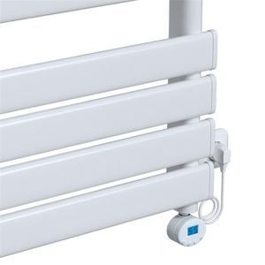 Sèche-serviettes chauffant en acier robuste Doz au design moderne pour salle de bain, cuisine et salle de sport - Résistant à l'humidité élevée et aux pulvérisations de sel - Product Image 6