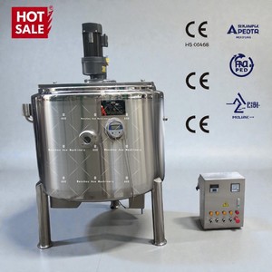 Tanque Mezclador Industrial con Agitador y Calentamiento de Doble Chaqueta para Champú y Jabón - Product Image 6