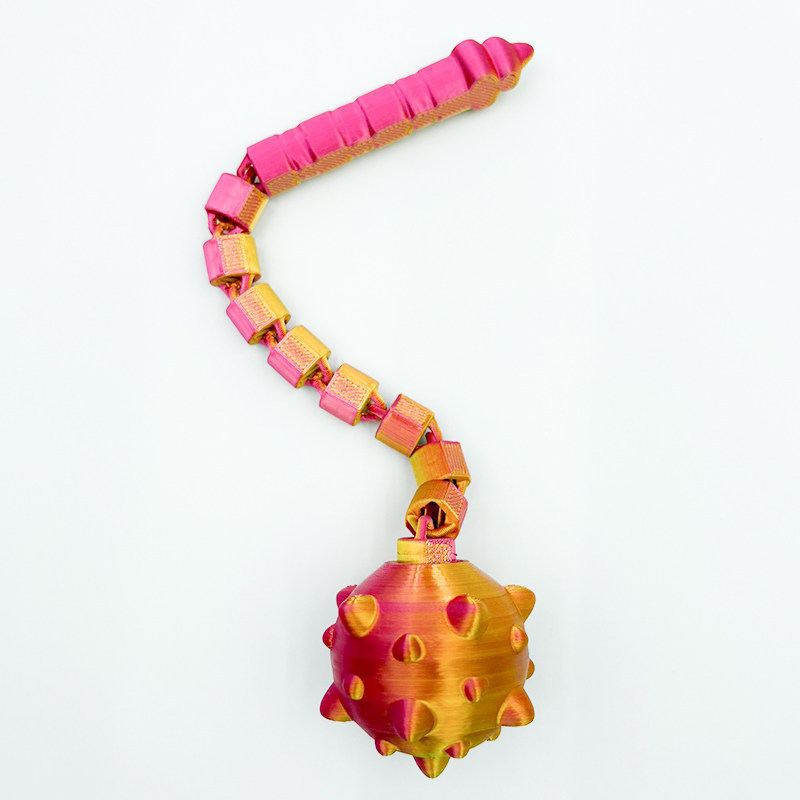 Marteau météore en or rouge 28 cm
