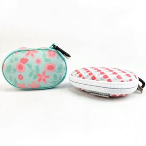 Custom Colorful Small EVA Electronic Accessories Bag Travel Portable EVA Earphone <b>Case</b> Cute <b>Hard</b> <b>Shell</b> EVA Charger <b>Case</b> - Product Image 1