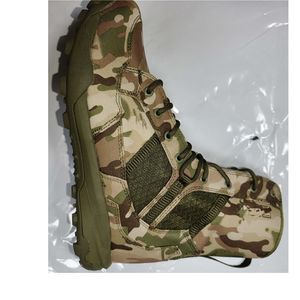 Bottes tactiques de combat TSB4 CP camouflage légères, nouvelle collection Coyote, 8 pouces, fermeture éclair latérale, en daim, pour la randonnée en extérieur, style allemand - Product Image 6