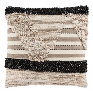 Funda de Cojín Decorativa de Lujo Estilo Bohemio, Diseño Múltiple, Tejida a Mano, para Interiores y Exteriores, con Diseño Geométrico - Product Image 1