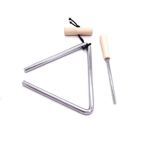 Wholesale 4 Inch Triangle Bell Orff Percussion Triangle for <b>Musical</b> Performance Durable Children's <b>Instrument</b> Accessory for Kids - Product Image 1