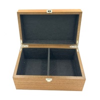 Nouveau design Offre Spéciale placage de bois d'acajou d'échecs en bois boîte d'emballage