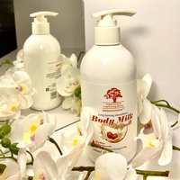 Lotion Tubuh Vegan Arganmidas dengan Shea Butter & Vitamin E Hyaluronic Acid untuk Pemutihan & Hidrasi Seluruh Tubuh bagi Wanita