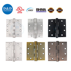 Kiến trúc phù hợp phụ kiện Matte Đen ul lửa Đánh Giá cửa xử lý khóa bản lề hoảng loạn xây dựng phần cứng - Product Image 2