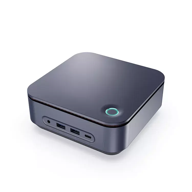 QUNSHI teknoloji parmak İzi kilidini OEM fansız Mini PC I7 1165g7 1135g7 Intel Core 11th WIFI 6 Thunderbolt Win10 Mini oyun PC