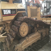 Bulldozer sur chenilles Caterpillar D5m LGP d'occasion avec moteur, pompe et boîte de vitesses - Modèle 2015, 160 CV, à vendre