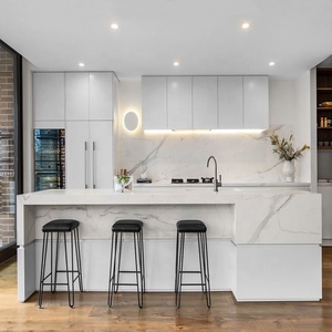 Armoire de <span class=keywords><strong>cuisine</strong></span> plate modèle Mobilier fonctionnel moderne Style contemporain avec charnière Accessoires <span class=keywords><strong>Cuisine</strong></span> ouverte de luxe Design - Product Image 3