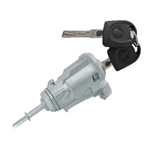กระบอกกุญแจรถยนต์ Volkswagen รุ่น 1U0837168 พร้อมกุญแจ 2 ดอก สีเทาอ่อน ผลิตจากโลหะผสม - Product Image 5