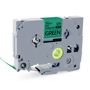 Vente <span class=keywords><strong>en</strong></span> <span class=keywords><strong>gros</strong></span> Ruban d'étiquettes laminé 12mm x 8m Compatible pour <span class=keywords><strong>Brother</strong></span> <span class=keywords><strong>P</strong></span>-<span class=keywords><strong>touch</strong></span> TZe-731 TZ-731 TZ731 Noir sur cartouche d'étiquettes vertes - Product Image 5