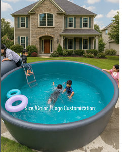 <span class=keywords><strong>Piscine</strong></span> gonflable pour enfants <span class=keywords><strong>de</strong></span> haute qualité en PVC, forme ronde, durable, avec technologie Drop Stitch - Product Image 1