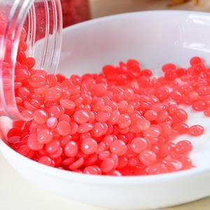 400g de granulés de <span class=keywords><strong>cire</strong></span> dépilatoire solide sans papier (Huile végétale de colophane) – <span class=keywords><strong>Cire</strong></span> chaude forte et dure, 19 couleurs, sans bandes, pour les jambes - Product Image 3