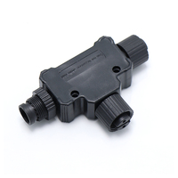 Connecteur étanche en plastique de type T 2-5 Core fileté pour Yacht Aviation NMEA2000 Plug 5A Copper Nylon for Marine Use